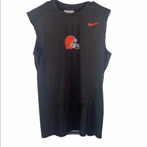 cleveland browns nike dri fit top worn by #54 XL
